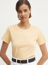 Pepe Jeans dámske žlté tričko - L (37)