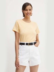 Pepe Jeans dámske žlté tričko - L (37)