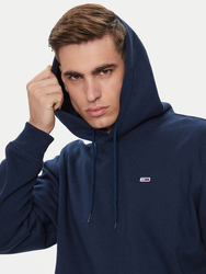 Tommy Jeans pánska tmavo modrá mikina - L (C1G)