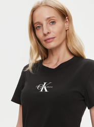 Calvin Klein dámske čierne tričko - M (BEH)
