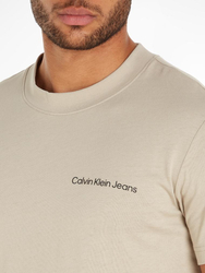 Calvin Klein pánske béžové tričko - M (PED)