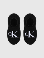 Calvin Klein dámske čierne ponožky 2 pack - 35/38 (BLA)