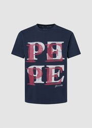 Pepe Jeans pánske tričko SOHAN s potlačou - M (594)