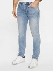 Pepe Jeans pánske modré džínsy Tapered - 30/30 (0)