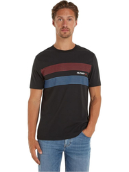 Tommy Hilfiger pánske čierne tričko - L (BDS)