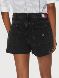 Tommy Jeans dámske čierne džínsové šortky - 29/NI (1BZ)
