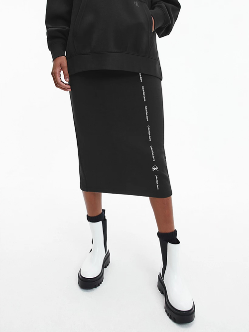 Calvin Klein dámsky čierny cropped top 