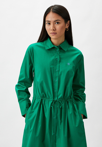 Tommy Hilfiger dámske zelené košeľové šaty