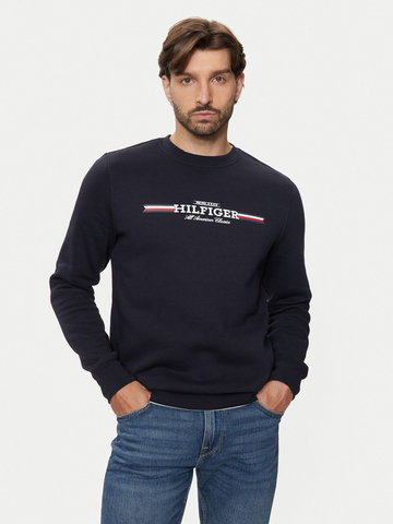 Tommy Hilfiger pánska tmavo modrá mikina 