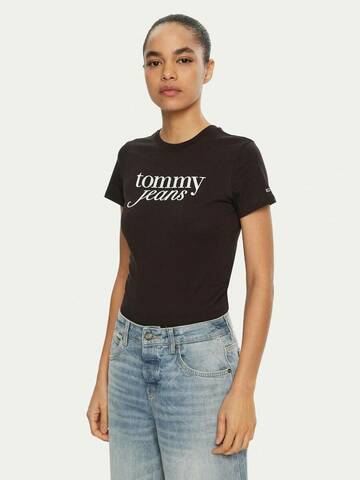 Tommy Jeans dámske čierne tričko 