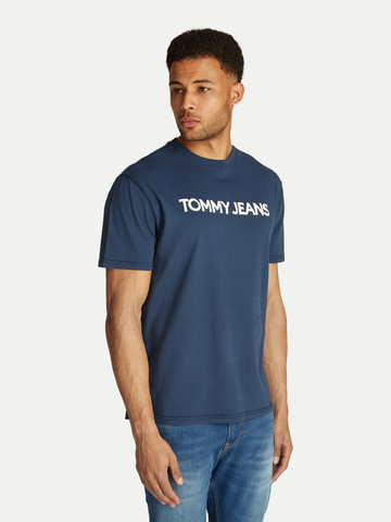 Tommy Jeans pánske modré tričko