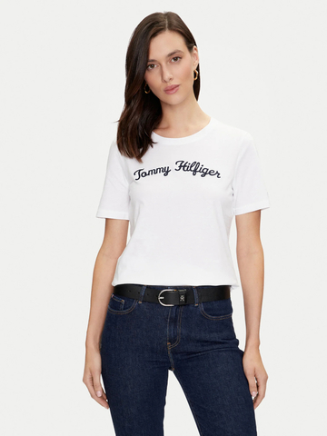 Tommy Hilfiger dámske biele tričko