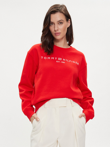 Tommy Hilfiger dámska červená mikina