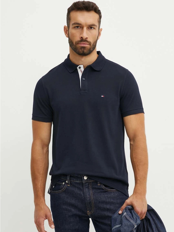 Tommy Hilfiger pánske tmavo modré polo