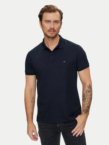 Tommy Hilfiger pánske tmavo modré polo tričko