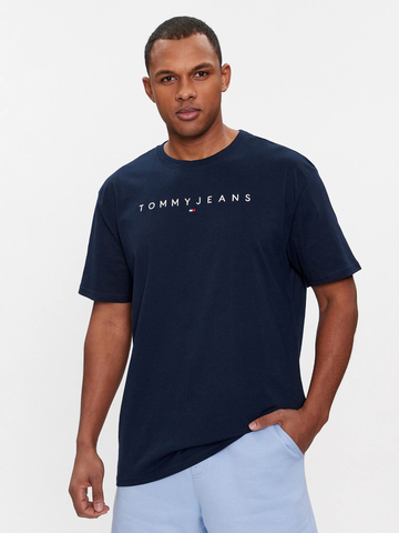 Tommy Jeans pánske tmavomodré tričko